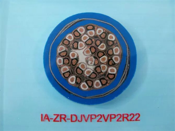 IA-ZR-DJVP2VP2R22 24*2*1.0藍(lán)色護(hù)套阻燃計(jì)算機(jī)本安屏蔽電纜